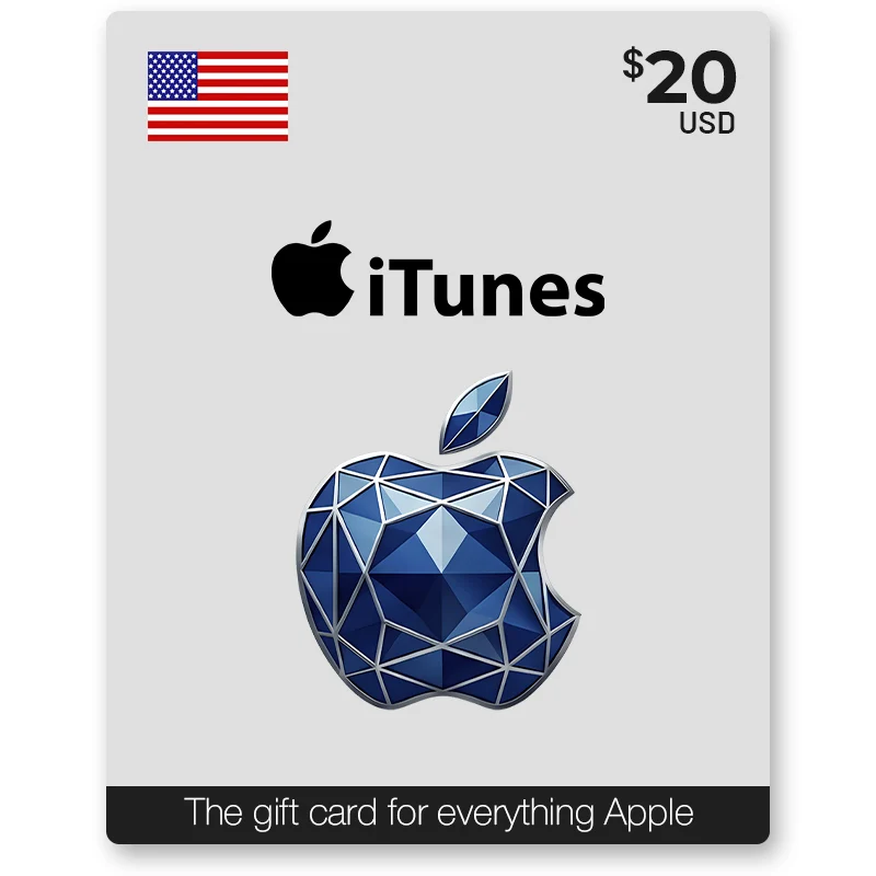Apple iTunes Gift Card 20$ - US