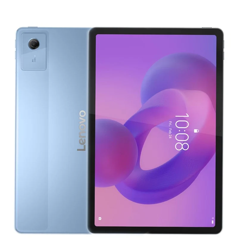 Lenovo Idea TAB, MediaTek Dimensity 6300, 11" 2.5K, 8 GB RAM, 256 GB UFS 2.2 Storage, Camera 5.0 MP + 8.0 MP, WiFi + 5G, AD, Polar Blue, 1 Year Warranty - Pen + Non-backlit, Arabic Folio Keyboard