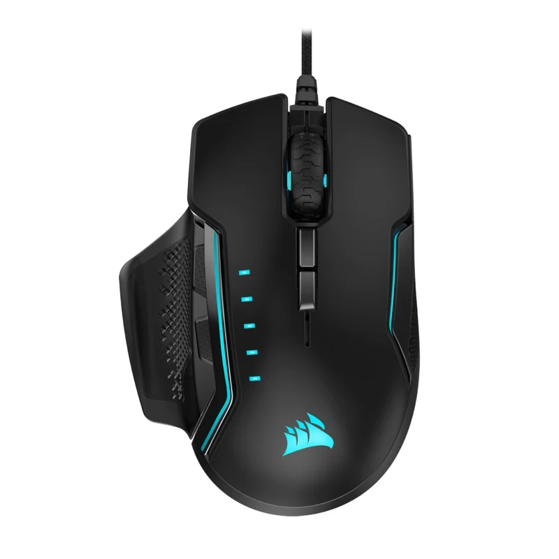 Corsair GLAIVE RGB PRO, Aluminium, Optical 18000 DPI Gaming Mouse
