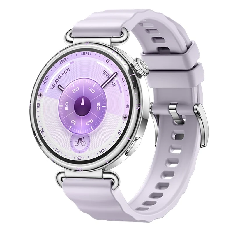 Huawei Watch GT 6 41mm, Purple Woven Strap - Silver