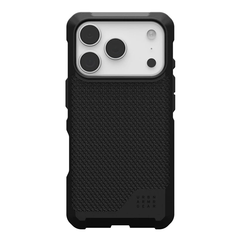 UAG iPhone 17 Pro / iPhone 17 Pro Max Metropolis LT Magsafe Case - Kevlar Black