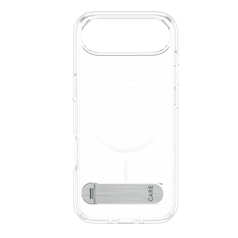 PanzerGlass Care iPhone Air / iPhone 17 Pro / iPhone 17 Pro Max Kickstand Case - Transparent