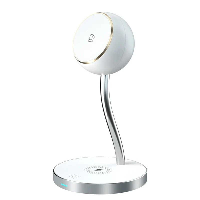 3 in 1 Magnetic Charger Station 15W Fast Charging - White