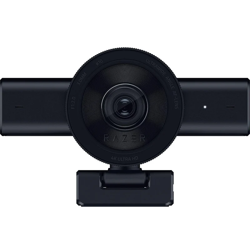 Razer Kiyo V2 4K 30 FPS AI Webcam for Creators - Black