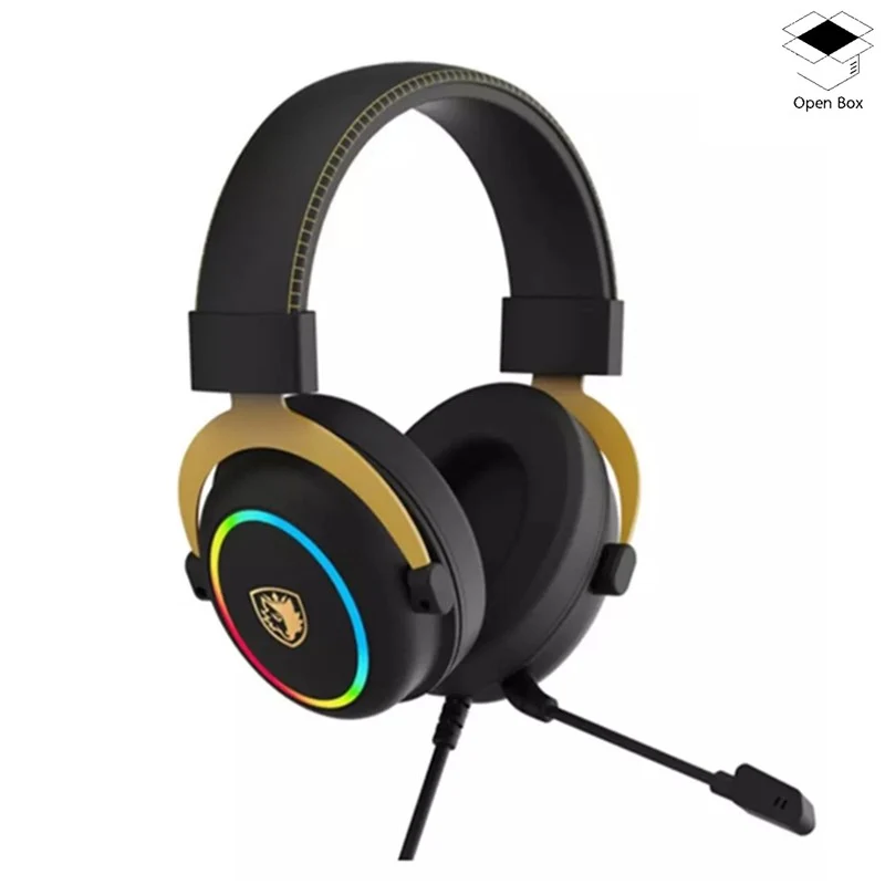 Sades Alchemist SA-913 USB Gaming Headset - Black - Open Box