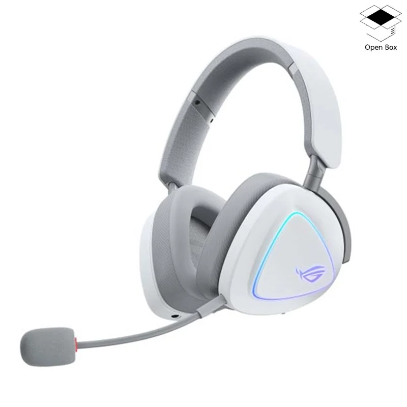 Asus ROG DELTA II Tri-Mode Wireless Gaming Headset - White - Open Box