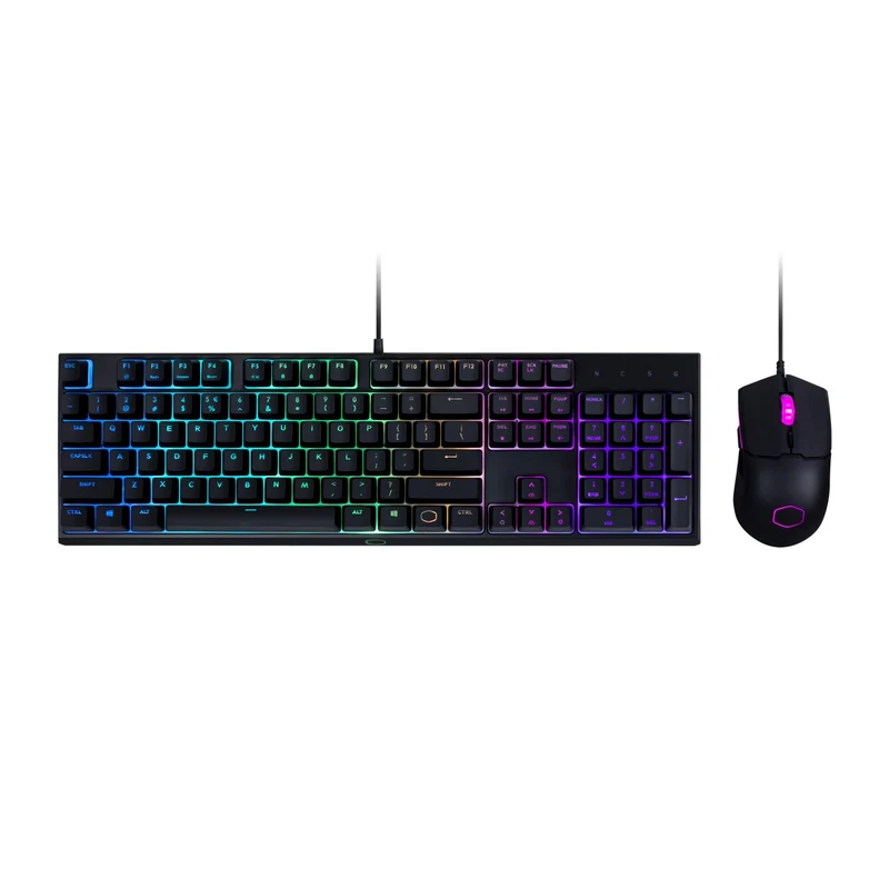 Cooler Master MS110 RGB Mechanical Gaming Keyboard & Mouse Bundle - Black
