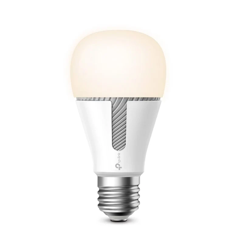 TP-Link Kasa Smart Wi-Fi Bulb Changeable Color Temperature, E27 Lamp Holder, 10 W, Compatible with Amazon Alexa, Google Home and IFTTT, No Hub Required, Kasa App Energy Class A+