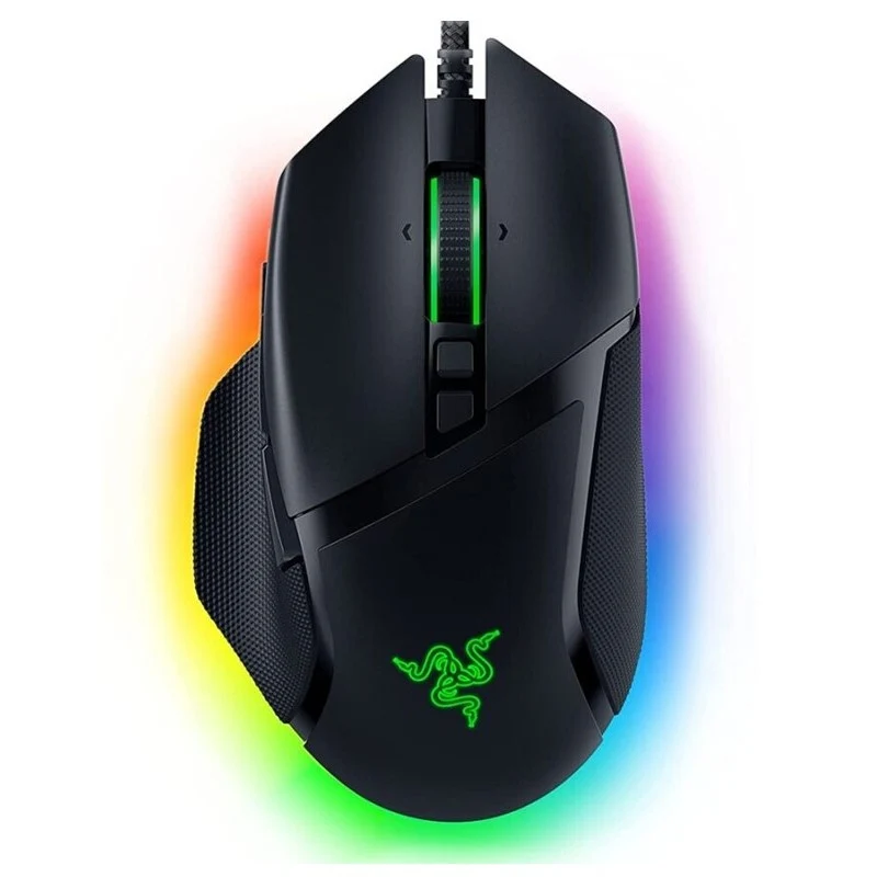 Razer Basilisk V3 Customizable Wired Gaming Mouse with Razer Chroma RGB - Black