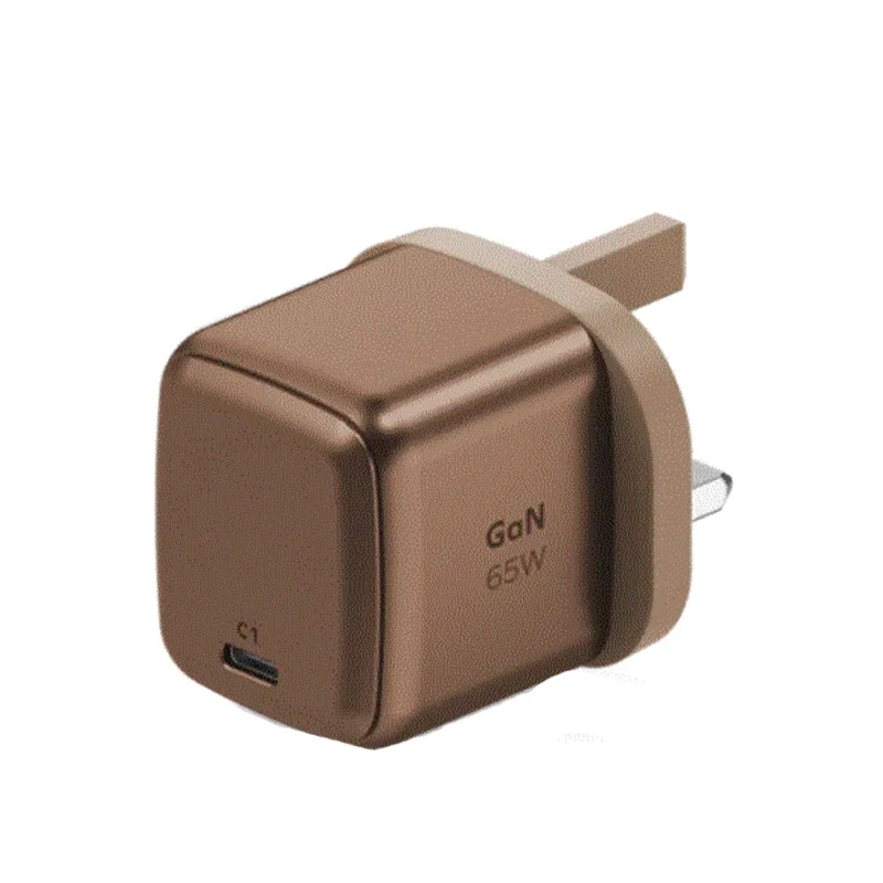 Momax 1-Charge 1-Port GaN 65W Charger - Desert Titanium