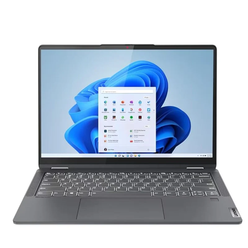 Lenovo IdeaPad Flex 5 14IAU7, Intel Core i5-1235U, 10C, 14" WUXGA Touch, 16 GB Soldered LPDDR4x-4266 RAM, 1 TB M.2 2242 NVMe SSD, Integrated Intel Iris Xe Graphics, Windows 11 Home, English/Arabic, 1 Year Warranty + Pen - Storm Grey