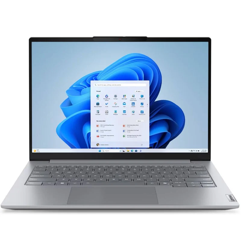 Lenovo ThinkBook 14 G8 IAL Laptop, Intel Core Ultra 5 225U, 14" WUXGA (1920x1200) IPS, 8 GB RAM, 512 GB SSD - Arctic Grey