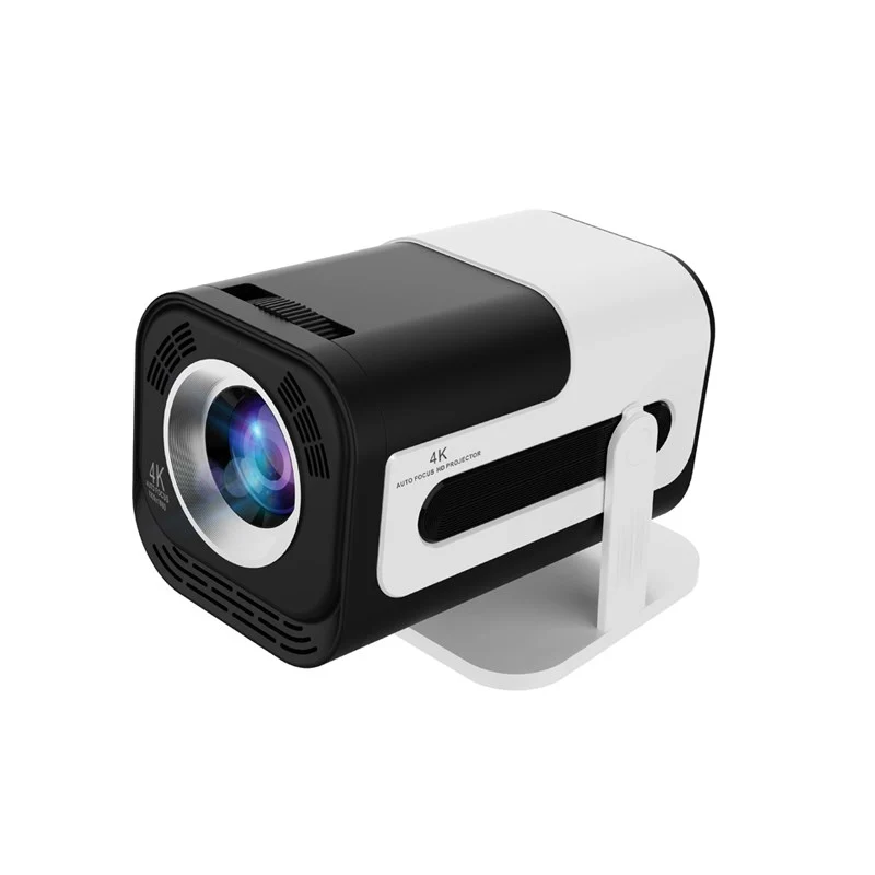 JY320 Smart 3D Game Projector: Native 1080p Full HD, 4K Decoding, Android 13, 2 GB/16 GB - Black/White