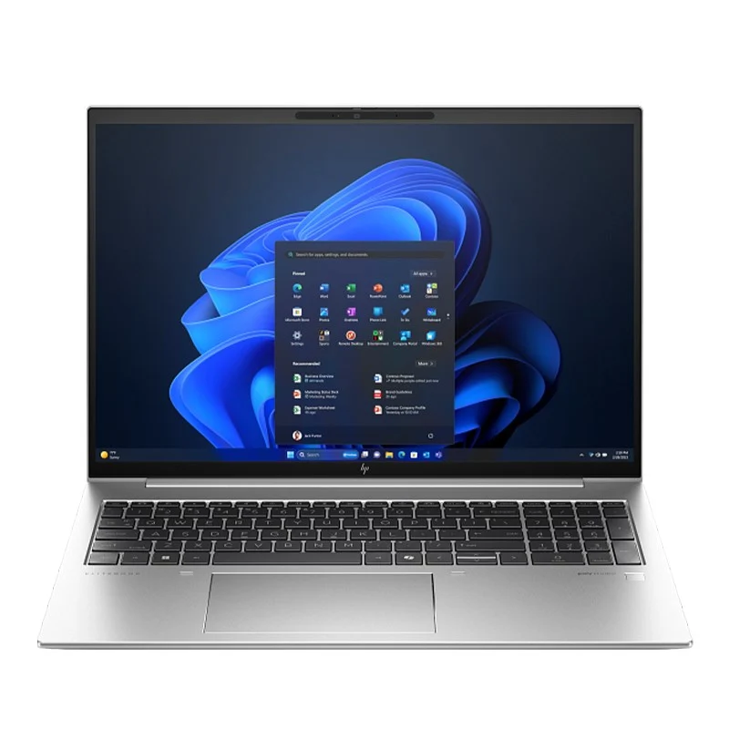 HP EliteBook 860 G11, U7-155H Laptop, 16 GB U7-155H RAM, 512 GB NVME SSD, Windows 11 Pro - Pike Silver