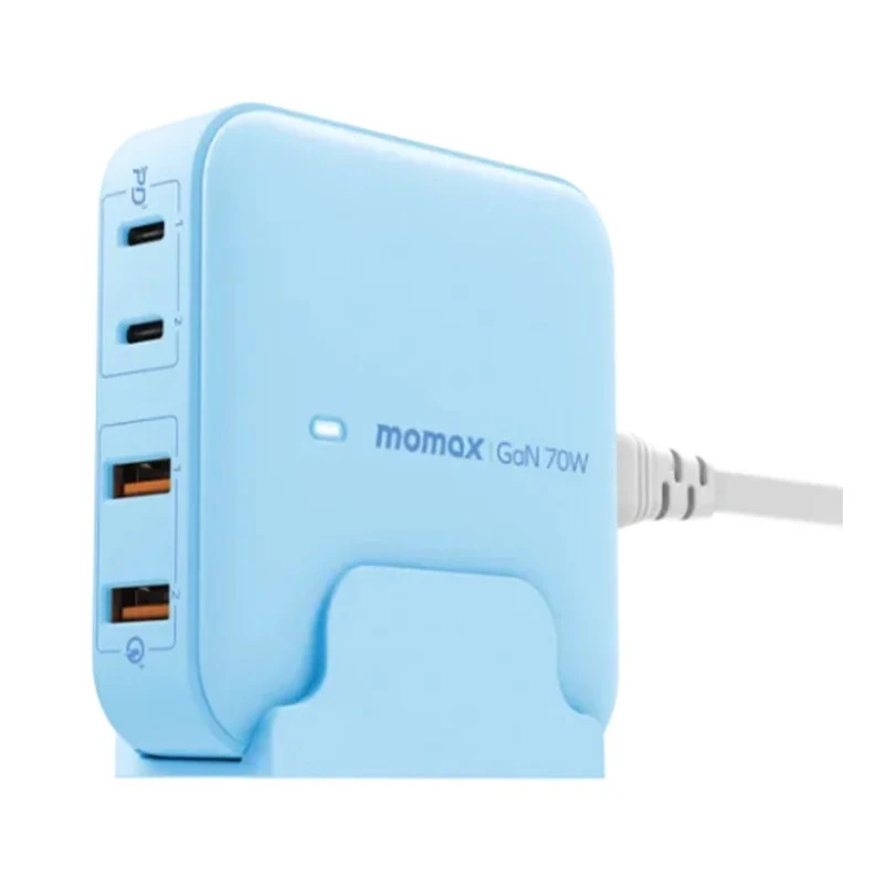 Momax One Plug 70 Watts 4-Port Desktop Charger (UK)