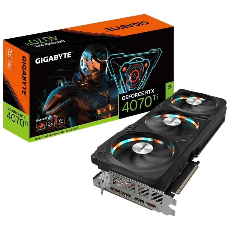 Gigabyte GeForce RTX 4070 Ti 12GB OC GDDR6X Gaming Graphics Card