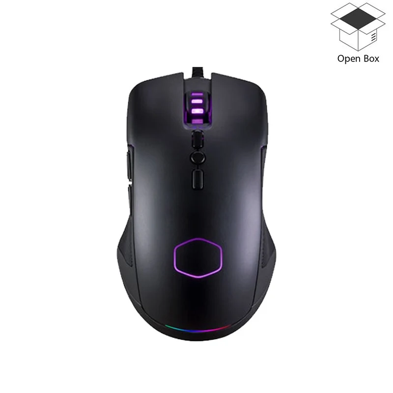Cooler Master CM310 Wired RGB Gaming Mouse - Black - Open Box