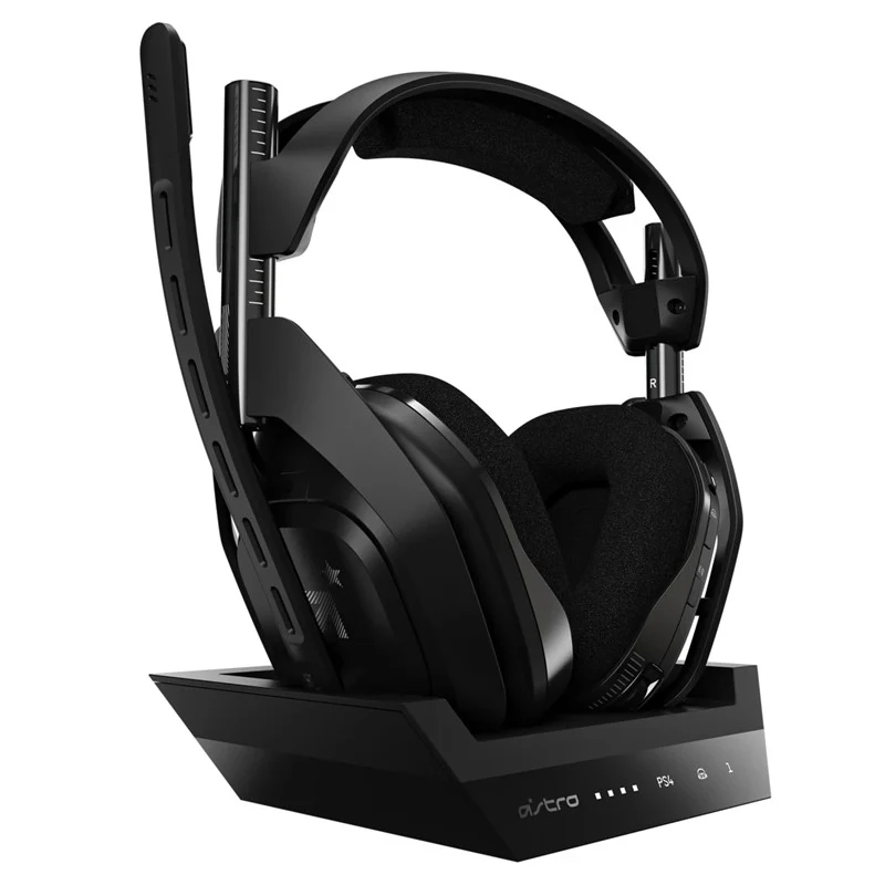 Astro A50 Wireless Gaming Headset + Charging Station, Gen 4, for PS5, PS4, PC & Mac - Open Box