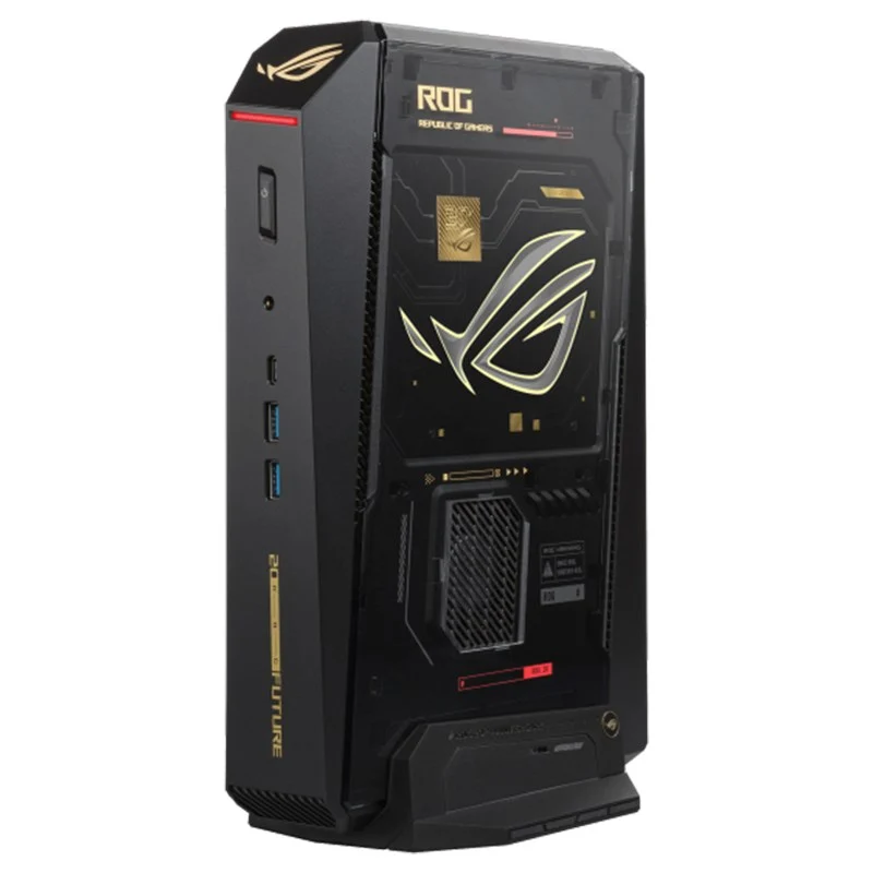 Asus ROG NUC 16 Edition 20th Anniversary Mini PC, Intel Core Ultra 9- 290HX Plus, RAM 64GB DDR5, SSD 2TB NVMe PCIe 5.0, GeForce RTX 5090 24GB, Wi-Fi 7, Bluetooth 5.4, Windows 11 Home - Black