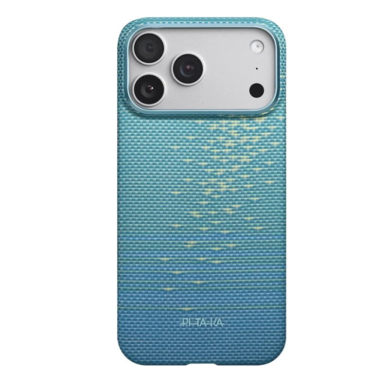 Pitaka iPhone 17 Pro Max Ultra Slim Case, Glints of Gold