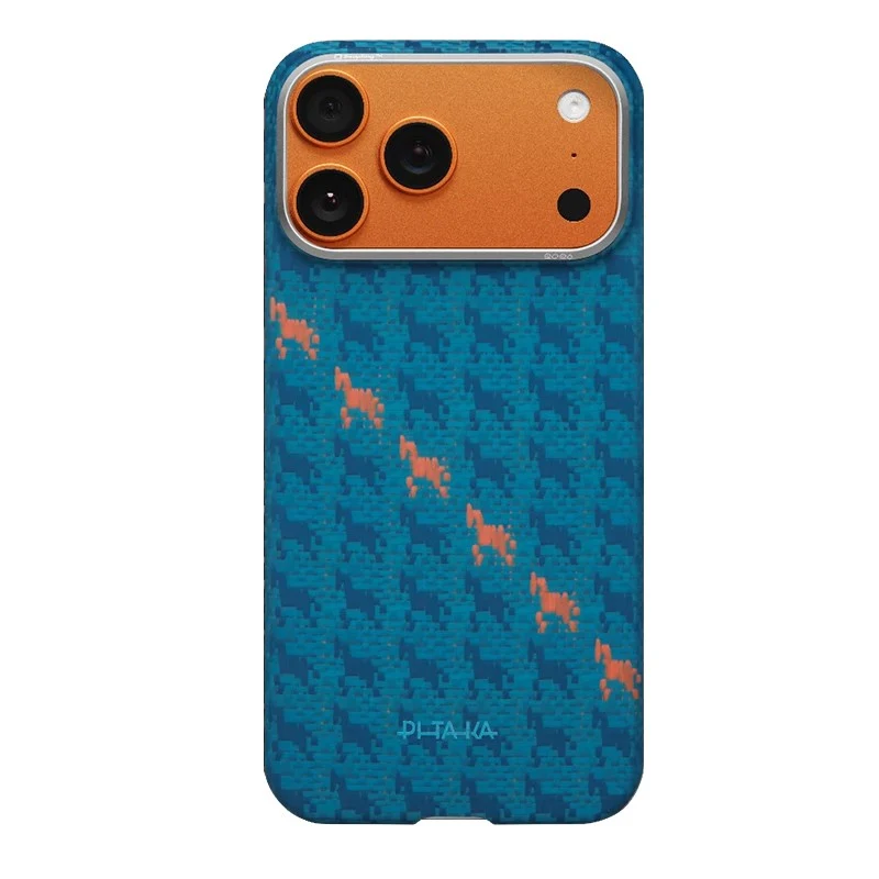 Pitaka iPhone 17 Pro Max Edge Case, Happiness Rides