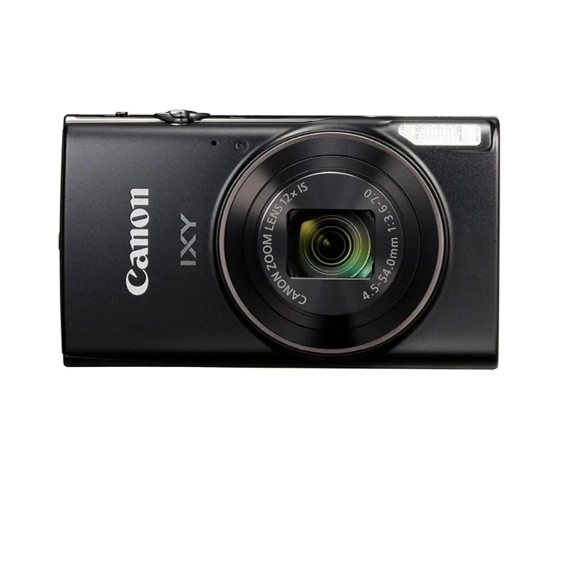 Canon IXY 650 HS M Compact Digital Camera, 20.2 MP, 12x Optical Zoom, 3.0" LCD Display, Wi-Fi & Full HD Video - Black