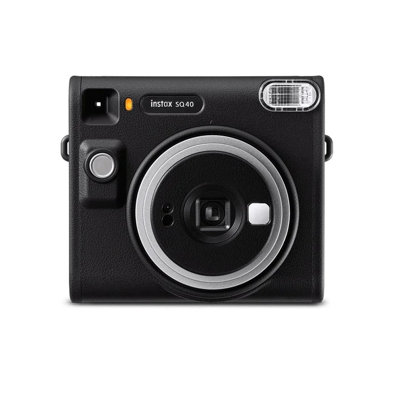 Fujifilm Instax Square SQ40 Instant Camera, Automatic Exposure, Selfie Mode, 62x62mm Photo Picture Size, Selfie Mirror
