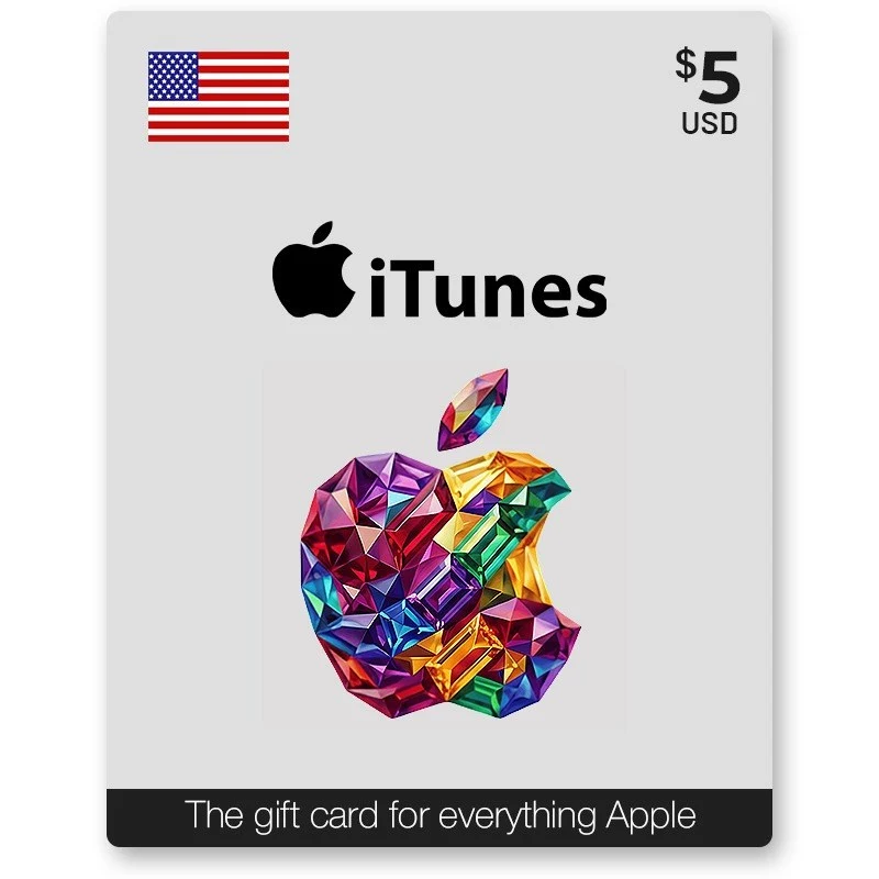 Apple iTunes Gift Card 5$ - US