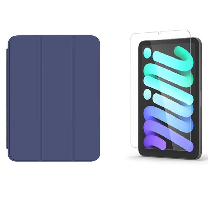 iPad Mini 7th Screen Protector + Assorted Case