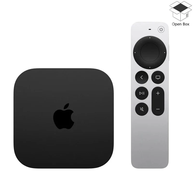 Apple TV 4K 64 GB Wi-Fi (3rd Generation) 2022 - Black - Open Box