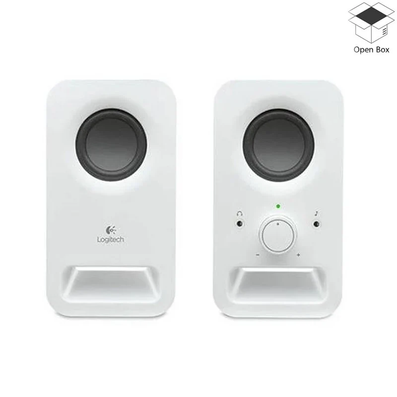 Logitech Z150 Multimedia Speaker - Snow White - Open Box