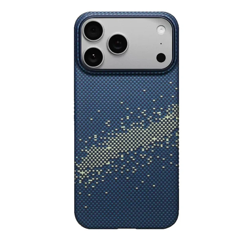 Pitaka iPhone 17 Pro Ultra Slim Case - Milky Way Galaxy