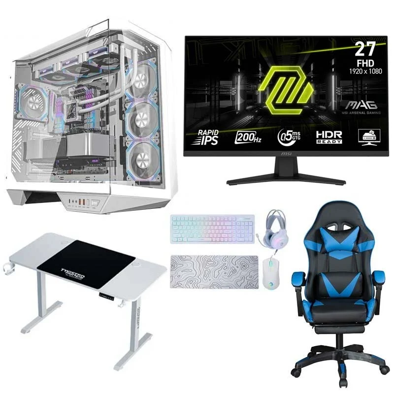 i7 Gaming PC, i7-14700F, RTX 5060 8GB, Windows 11 Pro Gaming Setup