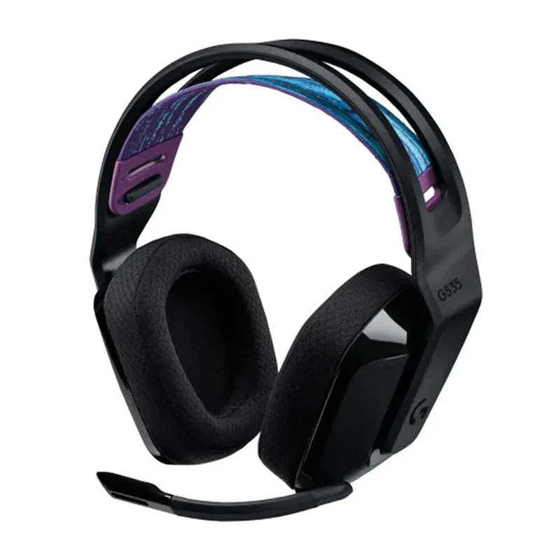 Logitech G535 Lightspeed Wireless Gaming Headset, Compatible with PC, PS4, PS5 - Black