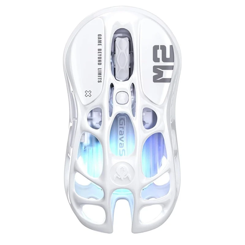 GravaStar Mercury M2 Wireless Gaming Mouse - Opaline White