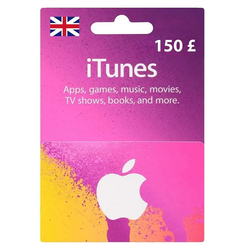 Apple iTunes Gift Card £150 - UK