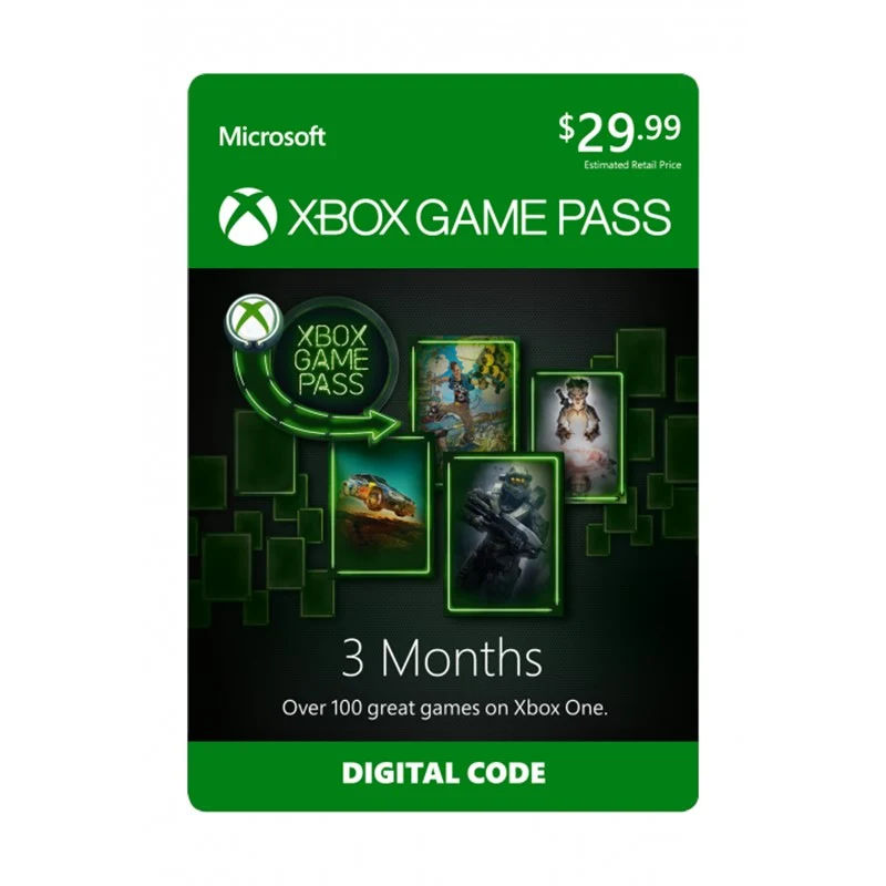 Microsoft Xbox Game Pass - 3 Month