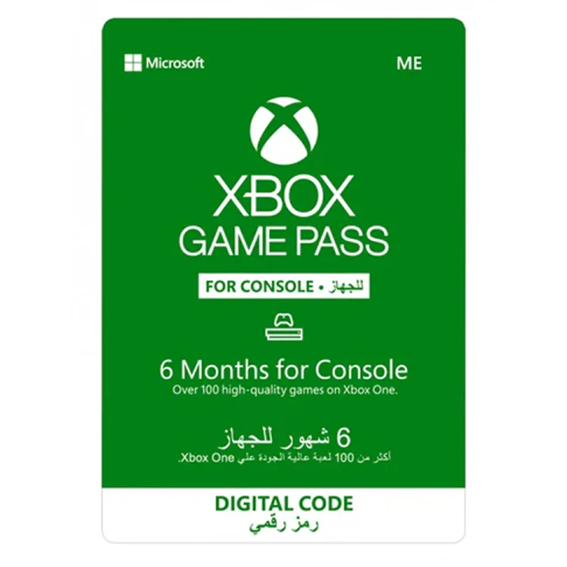 Microsoft Xbox Game Pass - 6 Month