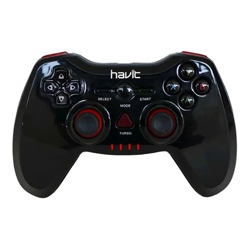 Havit HV-G103 OTG Joystick Wired Game Controller - Black/Red