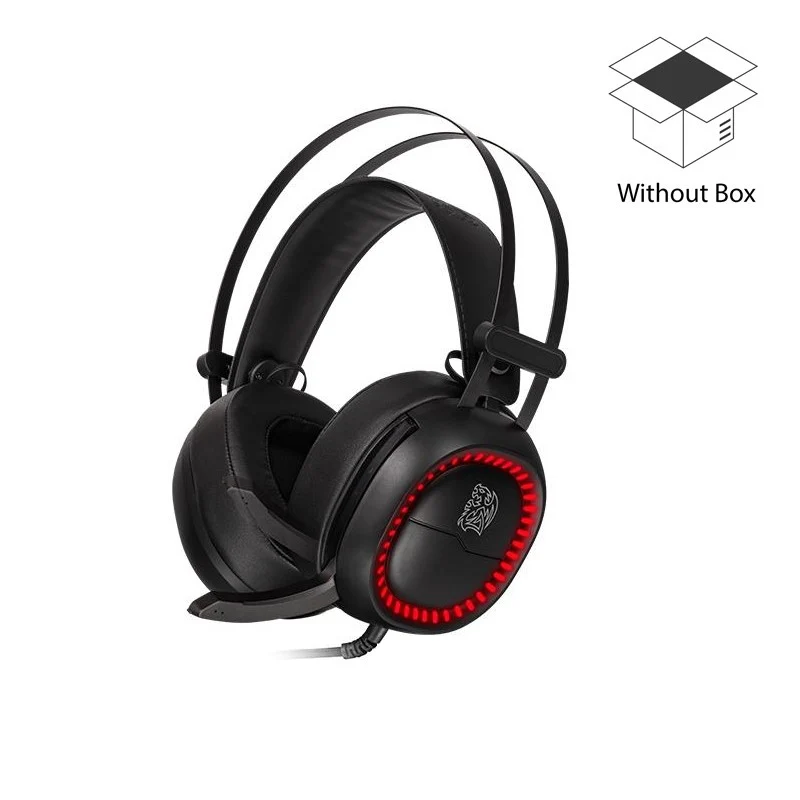 Thermaltake Shock Pro RGB 7.1 Virtual Surround Sound Professional USB Gaming Headset - Black - Without Box