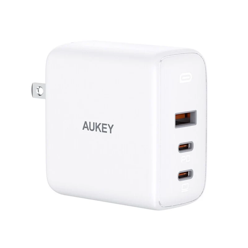 Aukey PA-B6S Omnia Mix3 GaN 3-Port USB-C/USB-A PD Charger 90W