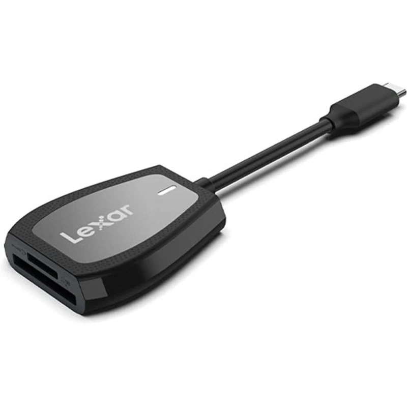 Lexar Professional USB-C Dual-Slot Reader Support SD And Micro-SD UHS-II Cards