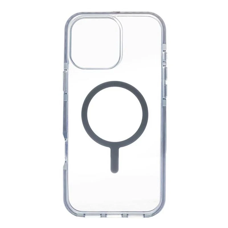 Eltoro Magsafe Rugged Case For iPhone 16 Pro Max, Transparent Grey