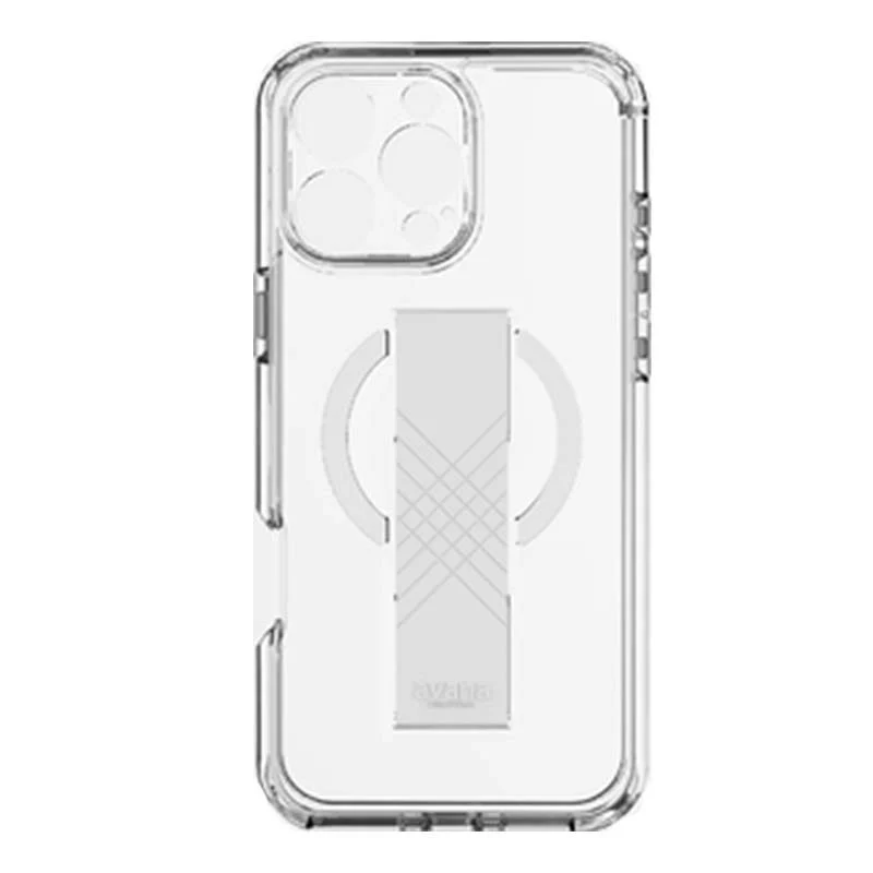 Itskins Avana Grip-It Series Case Compatible With Magsafe For iPhone 16 Pro 6.3, Clear
