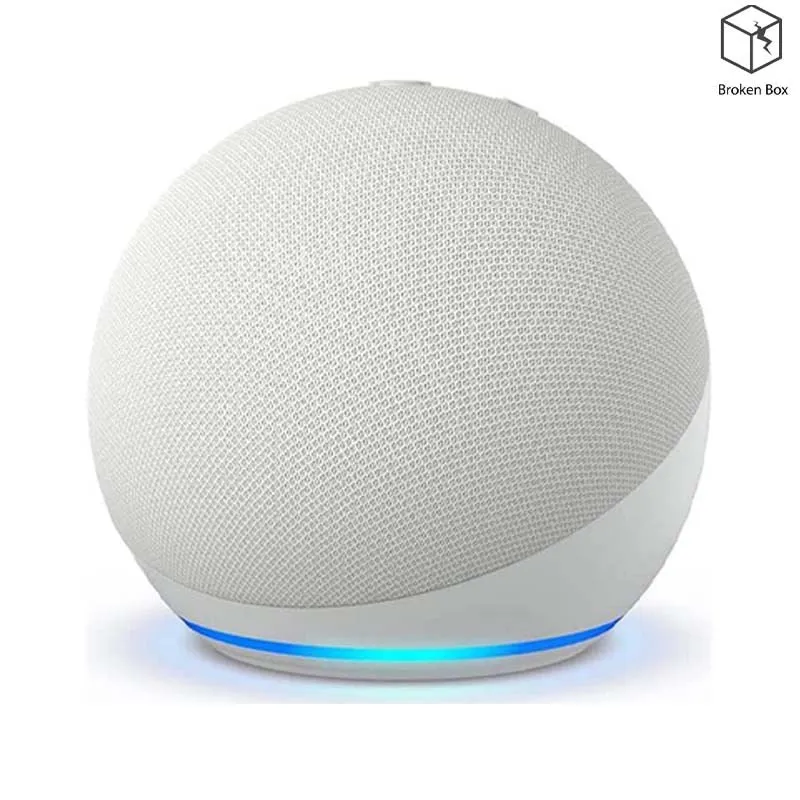 Amazon Echo Dot (5th Gen, 2022 Release) Smart Speaker with Alexa - Glacier White - Open Box