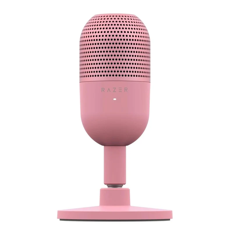 Razer Seiren V3 Mini Ultra-Compact USB Microphone with Tap-to-Mute - Quartz