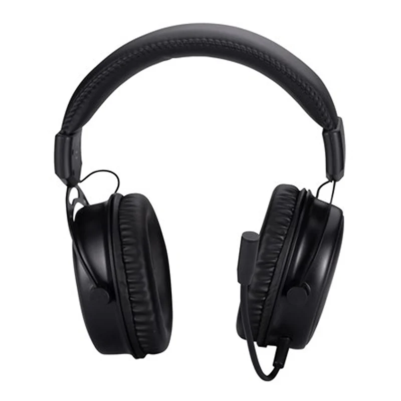 HP LED Backlight Multimedia Controls Wired Headset - Black