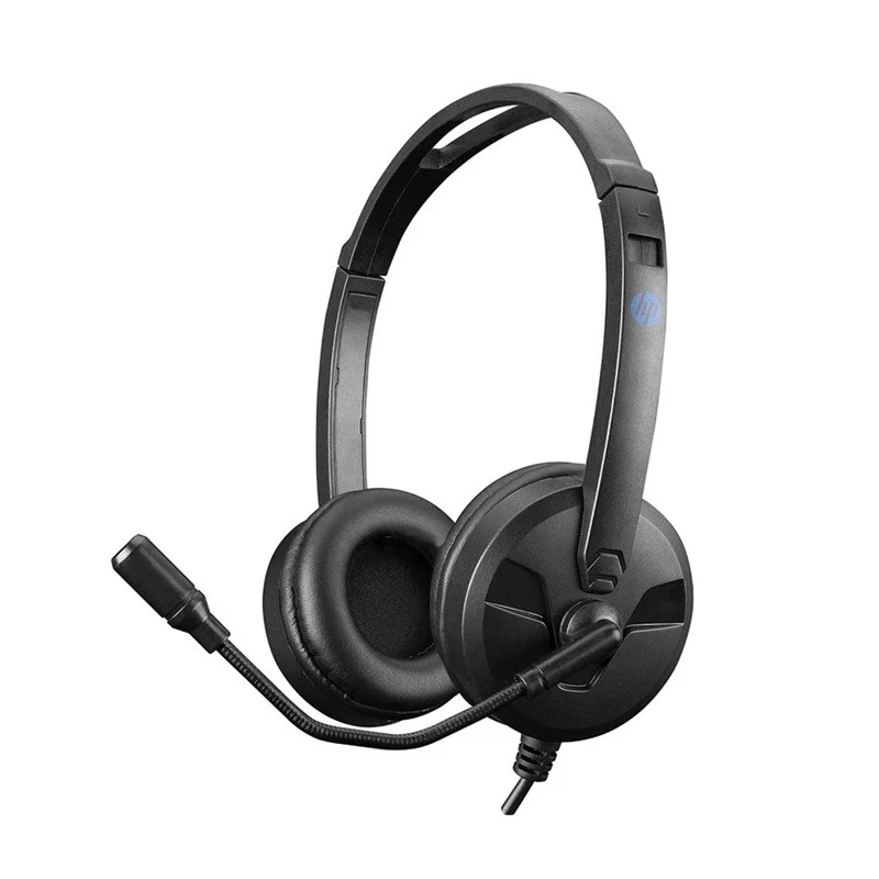 HP Comfortable Double Ear Call Center Headset With Mic
