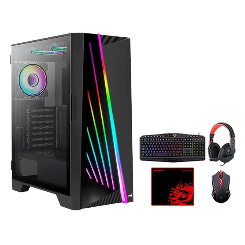 i5 GAMING PC, i5-12400F, RTX 4060 8GB Windows 11 PRO with GAMEON 4 in 1 Gaming Kit