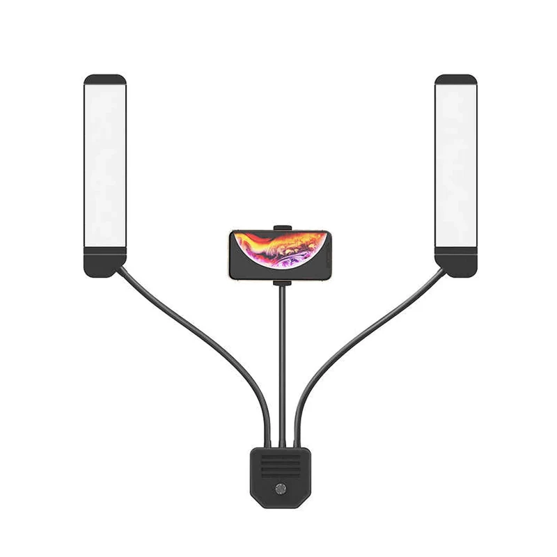 Make Up / Selfie Light with the Tripod , Bag and Charger Cable 1.5 m